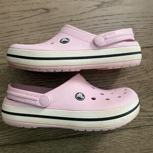 CROCS crocband Light Pink Water Shoes